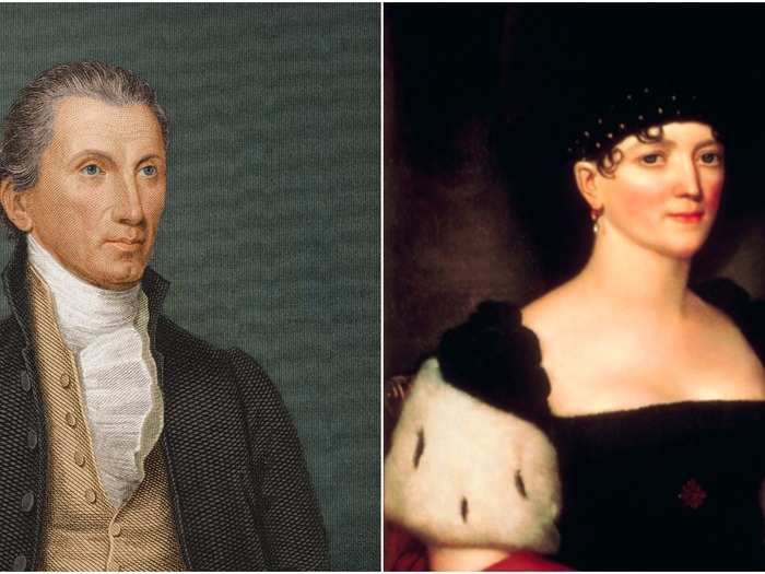 James and Elizabeth Monroe: 10 years