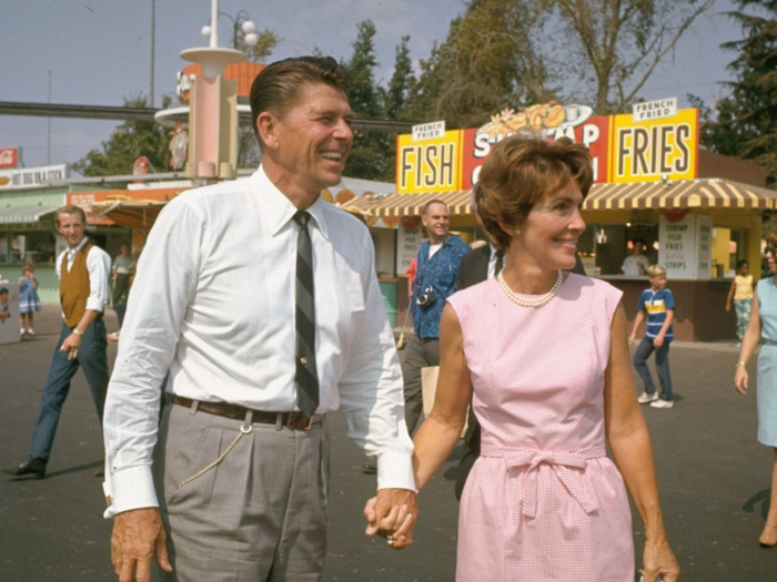 Ronald and Nancy Reagan: 10.5 years