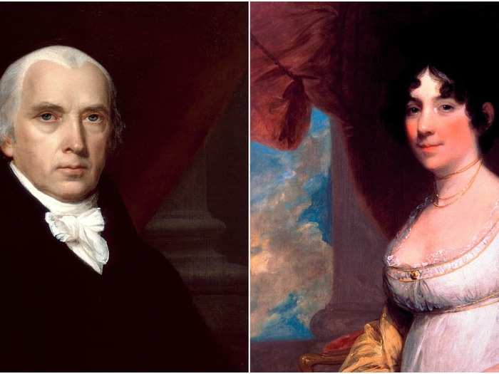 James and Dolley Madison: 17 years