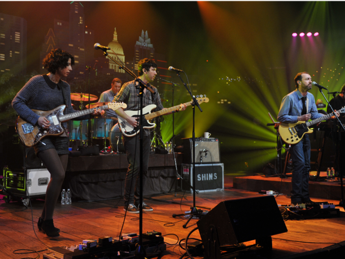 Austin City Limits Live at The Moody Theatre is famous for its shows, like The Shins in 2012.