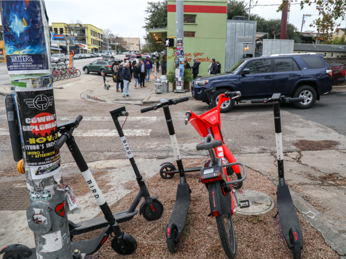 Iconic Austin sites are speckled with them ...