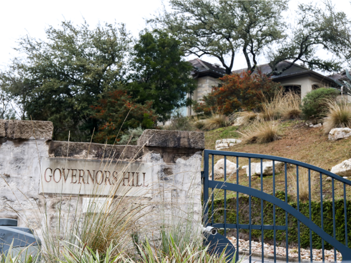 The Barton Creek neighborhood has historically been one of the city