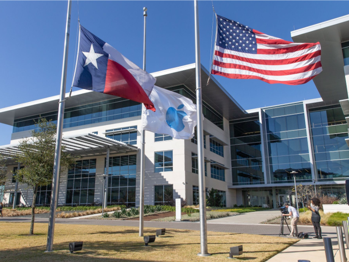 And as far as the Silicon Valley lineup goes, Apple has had a presence in Austin for over two decades now. There are 7,000 workers currently employed by Apple in Austin.