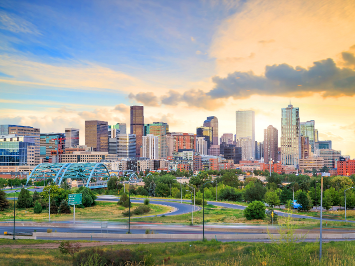 17. Colorado — Millennials have been flocking to Denver for its high-paying jobs, reasonable commutes, weather, and activities.