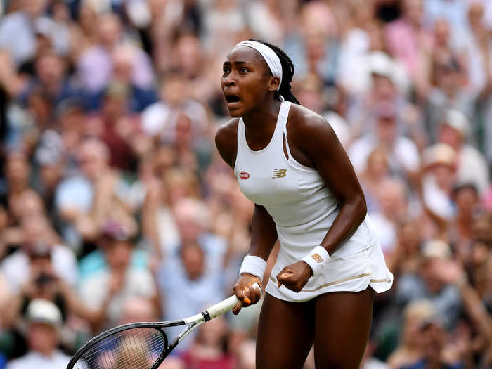 Gauff was able to overcome an early setback in her third round match against Polona Hercog, beating her two sets to one on Friday.