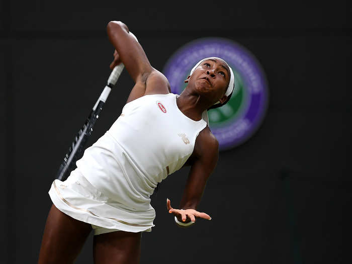 Gauff has said in the past that she wanted to be "the greatest" tennis player.