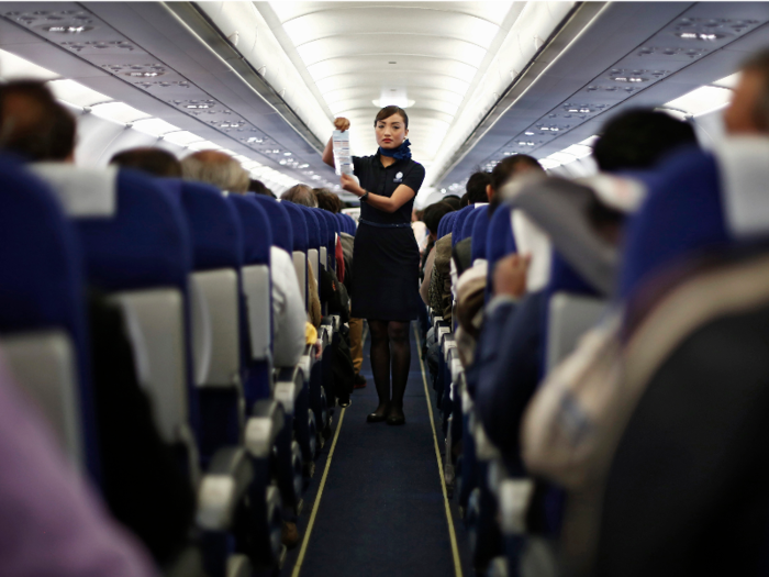 Underestimating the importance of a flight attendant