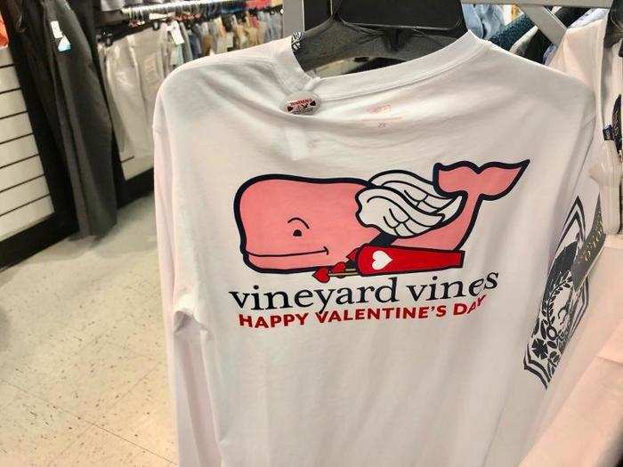 There were also some name-brand items that had great prices. This Vineyard Vines t-shirt was less than $40.