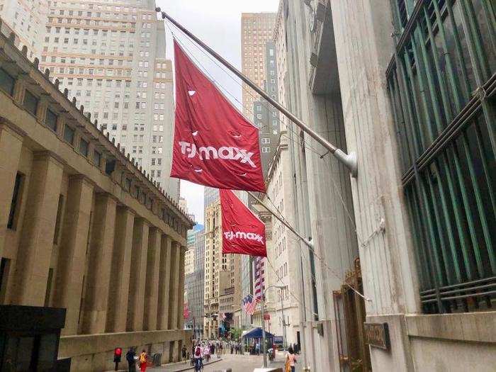 Next, we stopped by the TJ Maxx in Manhattan