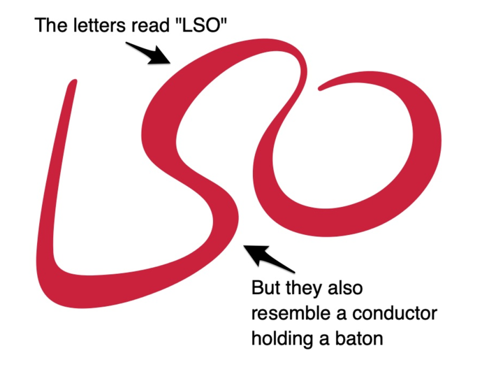 The London Symphony Orchestra (LSO) logo was Millman