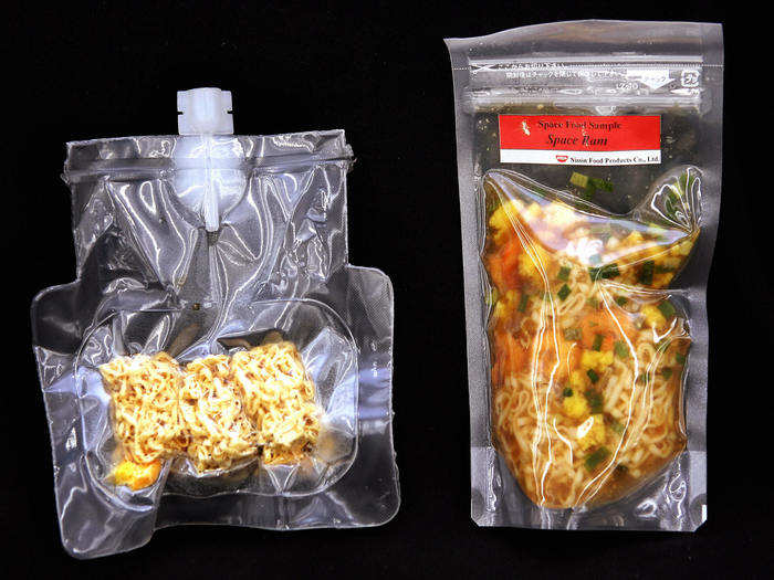 2005: The "space noodle" was introduced in Japan.