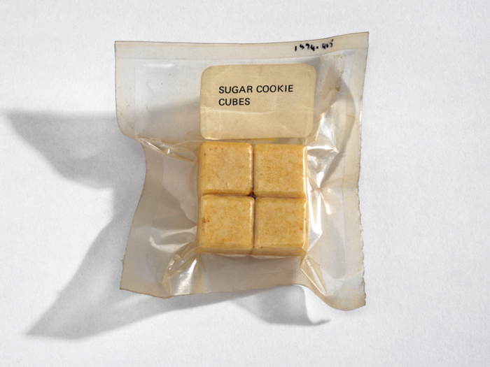 1964: Gemini space missions also included sugar cookies.