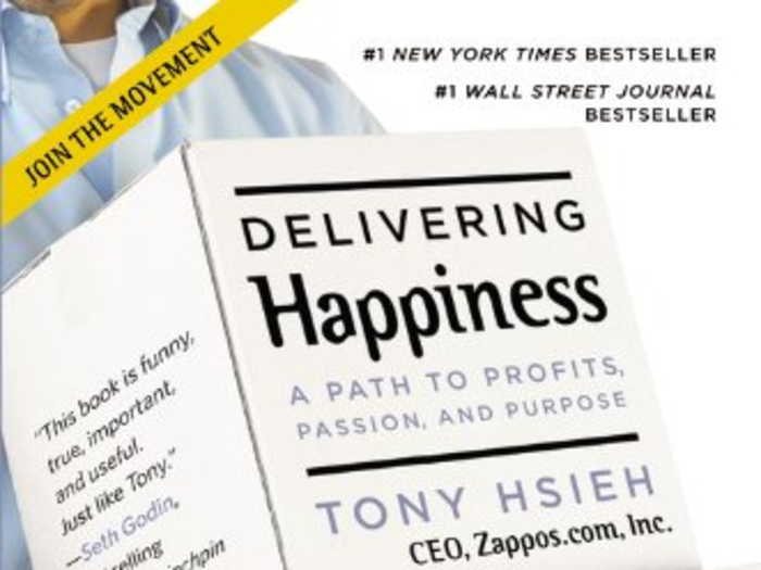 “Delivering Happiness: A Path to Profits, Passion, and Purpose” by Tony Hsieh