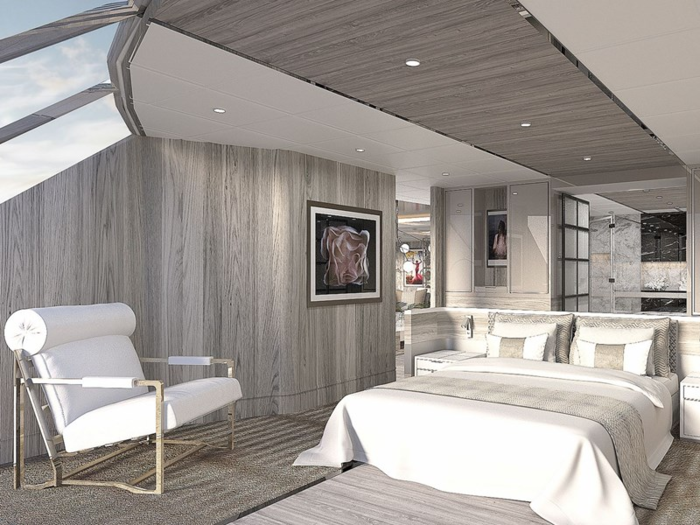 As the largest suite available on a Celebrity Cruises ship, the Celebrity Edge