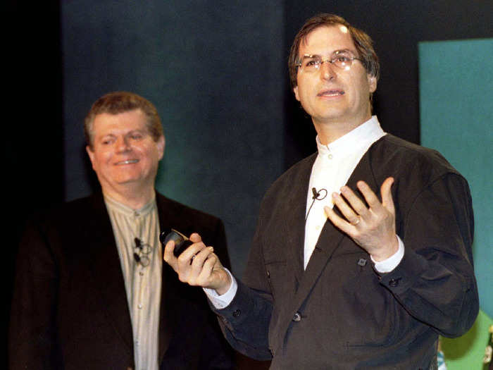In 1997, as Ive was considering leaving, Steve Jobs returned to the company he helped found when Apple bought Jobs