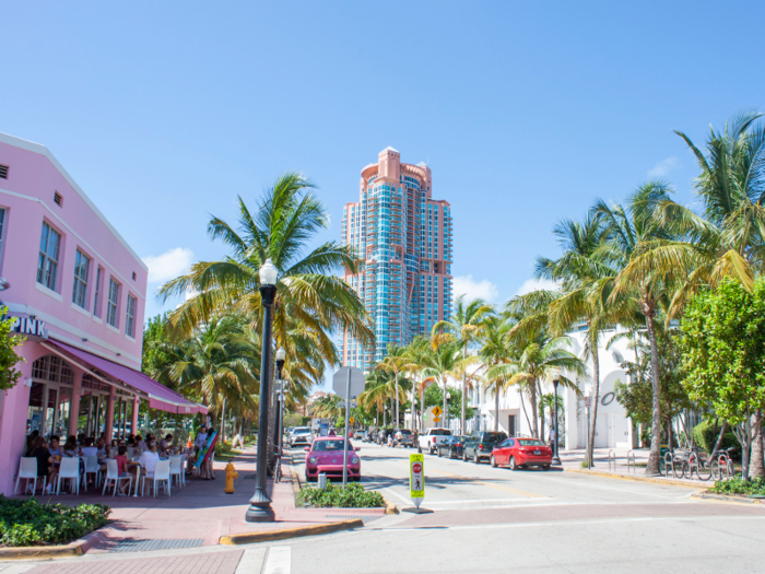 8. Miami – Fort Lauderdale – West Palm Beach area (Florida)