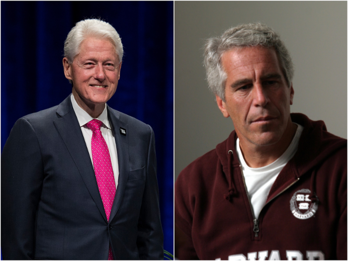 Former President Bill Clinton traveled with Epstein in 2002 and 2003.