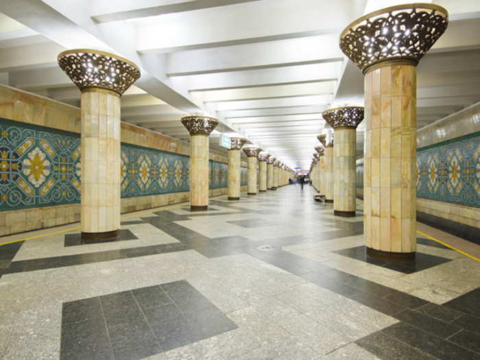  Lots of the stations have themes. The Pakhtakor Station