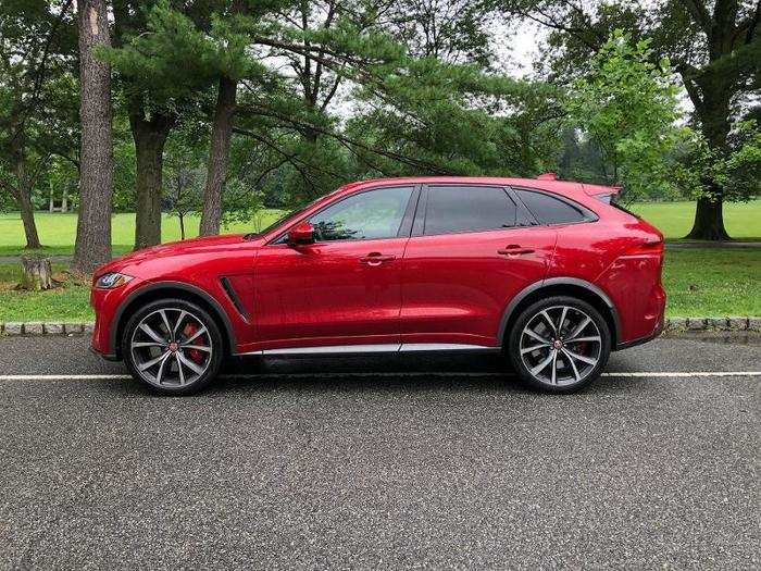 The loveliness of the F-PACE is its greatest calling card. It