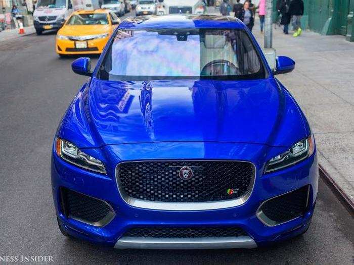 The F-PACE was Jaguar