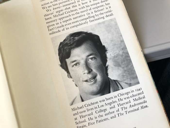 And the late Michael Crichton was rather a young