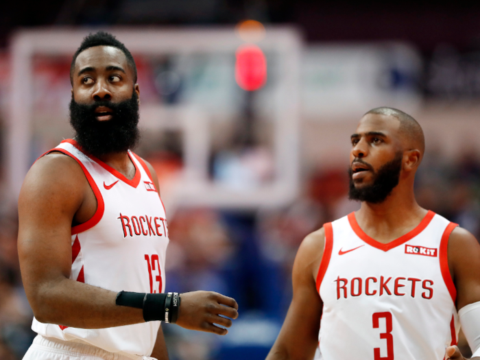 7. Houston Rockets