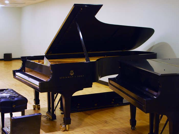 9. Steinway piano