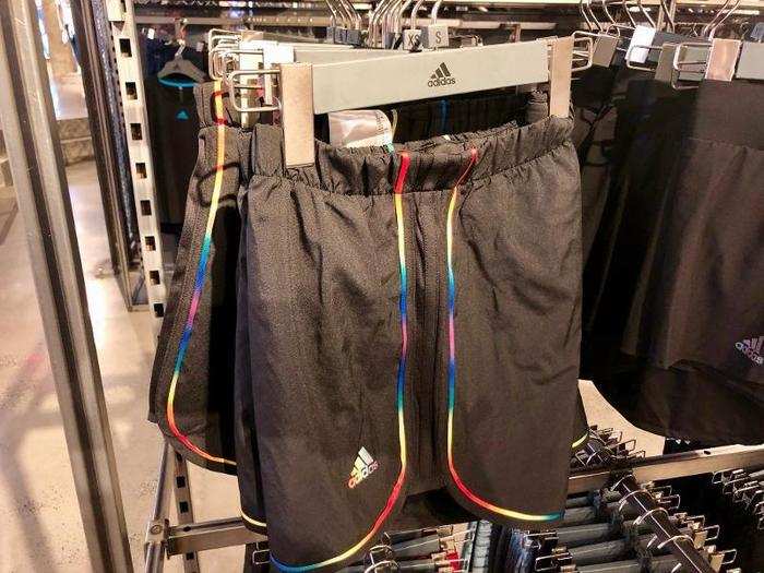 And we found these Pride-themed shorts for $30 ...