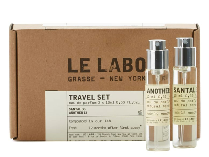 Le Labo Santal 33 and Rose 31 Travel Spray Duo