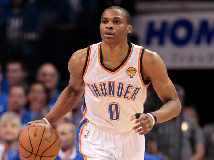 Russell Westbrook was the emerging, high-flying star. He made his second All-Star team in 2011-12 and became Durant