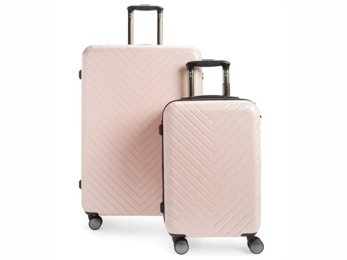 Nordstrom Chevron Luggage Set