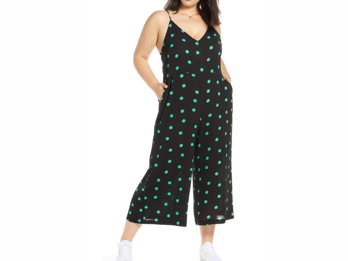 BP Polka Dot Spaghetti Strap Jumpsuit