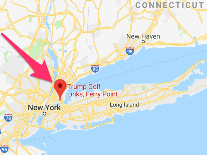 Bronx, New York: Trump Golf Links at Ferry Point