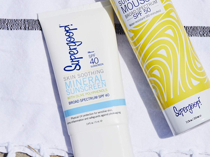 Supergoop Skin Soothing Mineral Sunscreen with Olive Polyphenols