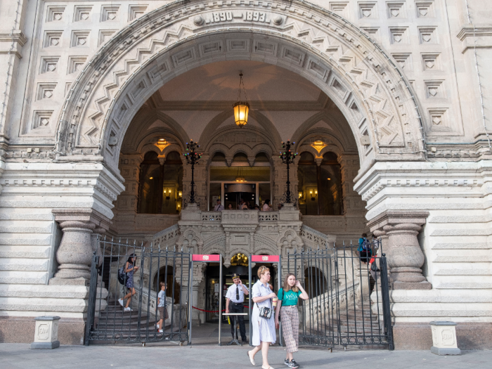 On a recent trip to Russia, I went to check out the 126-year-old department store.