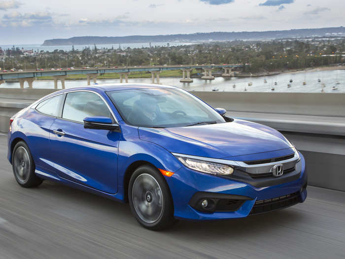 For reliable, basic transportation, look no farther than the Honda Civic Coupe. Base price? $21,000.