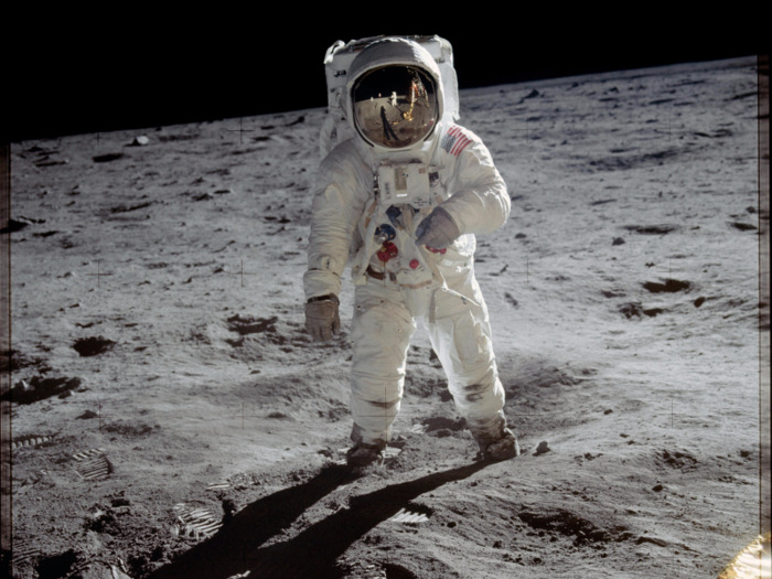 Buzz Aldrin on being the second man on the moon