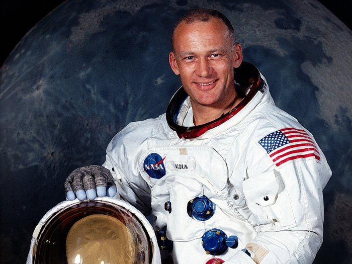 Buzz Aldrin on weightlessness