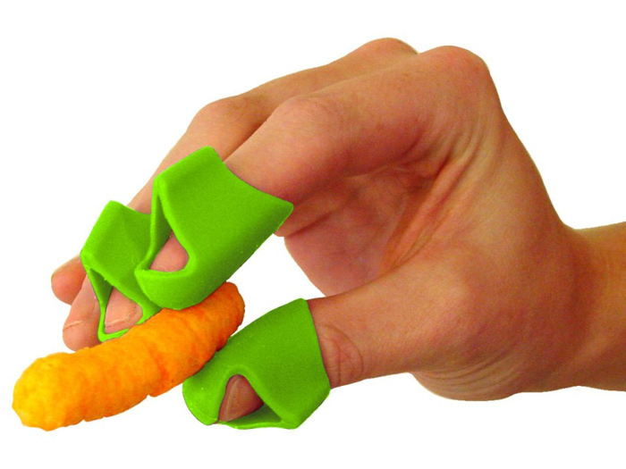 11. Alternately, if you hate getting Cheeto residue on your fingers: finger covers.