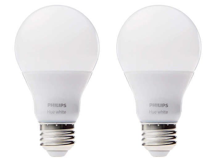 3. A Philips Hue White LED Smart Bulb