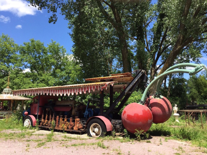 Construction of this park began in 1983.  Today, the park continues to expand its pieces.