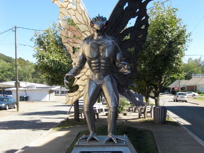 The same reviewer said "the statue of the Mothman alone is worth a visit," referring to the metal statue erected just outside the museum.