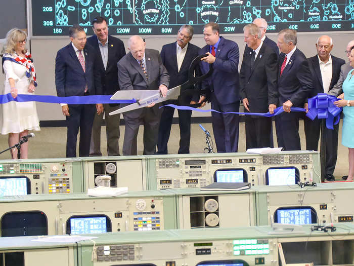 Mission Control opened to visitors on July 1. Jennifer Keys, the restoration team