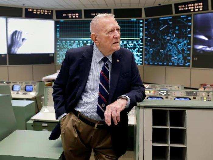 Gene Kranz, an Apollo-era flight director who later became the director of NASA flight operations, told the Times that he had to clean up trash before giving any tours.