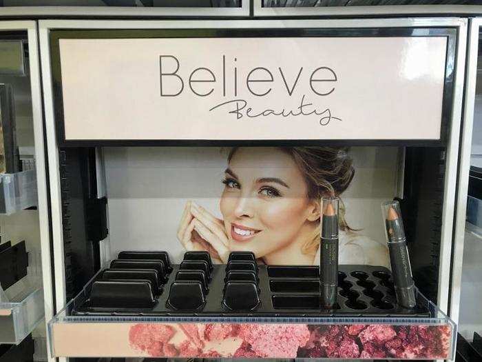 The Believe Beauty collection features everything from lipsticks and pencils to foundation and eye shadow paletes, all for no more than $5.