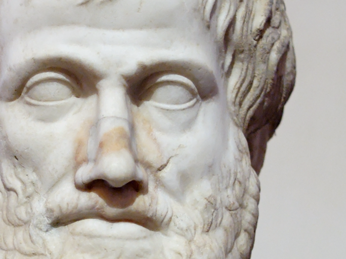 "The life of money-making is one undertaken under compulsion, and wealth is evidently not the good we are seeking; for it is merely useful and for the sake of something else." — Aristotle, alive in ancient Greece circa 300 BCE.