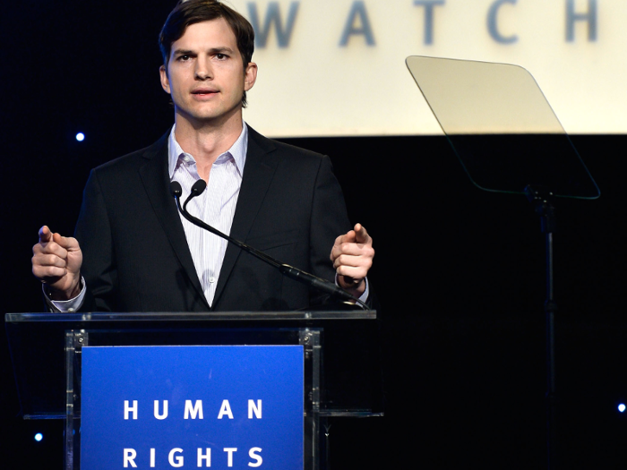 Ashton Kutcher and Demi Moore started a non-profit to help combat sex-trafficking, called Thorn. He reported that they identified 5,791 child victims, and rescued 103 in 2017.