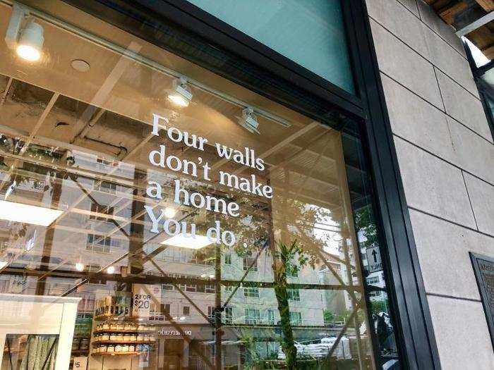 Overall, Pier 1 Imports seemed to adhere to the phrase advertised on the front of the store. This shopping experience was all about personalized comfort and beautification of a home — plus there were some great discounts.