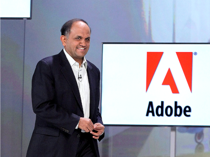 5. Shantanu Narayen, Adobe