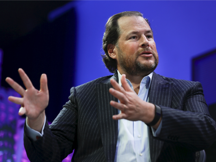 17. Marc Benioff and Keith Block, Salesforce